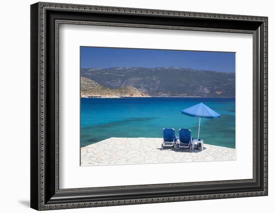 St. George Beach, St. George Island, near Kastellorizo (Megisti) Island, Dodecanese Group-Richard Maschmeyer-Framed Photographic Print