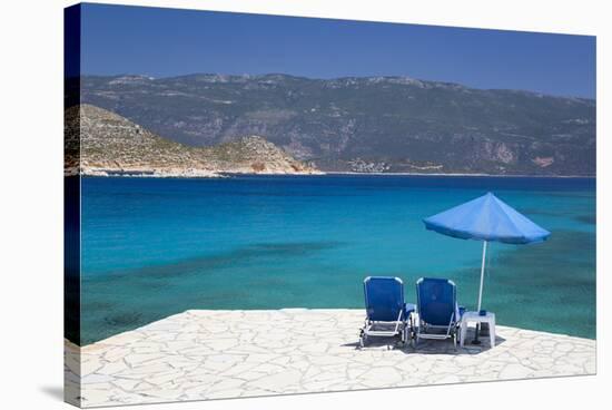 St. George Beach, St. George Island, near Kastellorizo (Megisti) Island, Dodecanese Group-Richard Maschmeyer-Stretched Canvas