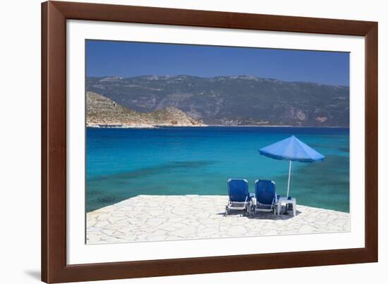 St. George Beach, St. George Island, near Kastellorizo (Megisti) Island, Dodecanese Group-Richard Maschmeyer-Framed Photographic Print