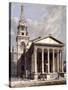 St George, Bloomsbury, Holborn, London, 1811-George Shepherd-Stretched Canvas