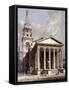 St George, Bloomsbury, Holborn, London, 1811-George Shepherd-Framed Stretched Canvas