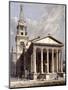 St George, Bloomsbury, Holborn, London, 1811-George Shepherd-Mounted Giclee Print