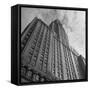 St. George Building, Contining Many Floors and Windows-Ed Clark-Framed Stretched Canvas