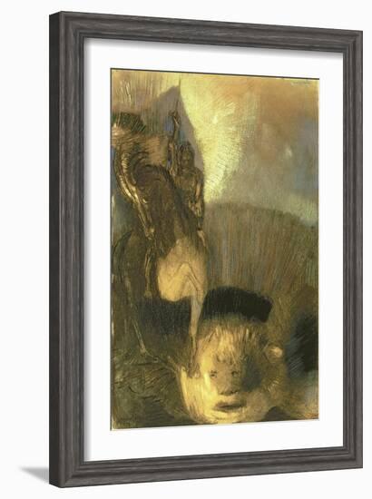 St. George, C.1905-Odilon Redon-Framed Giclee Print