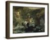 St. George Combattant Le Dragon-Eugene Delacroix-Framed Giclee Print