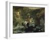 St. George Combattant Le Dragon-Eugene Delacroix-Framed Giclee Print