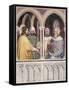 St George Disputing with Diocletian, Scene Taken from Episodes from Life of St George-Altichiero-Framed Stretched Canvas