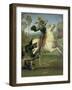 St. George Fighting the Dragon, C. 1505-Raffael-Framed Giclee Print