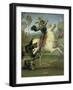 St. George Fighting the Dragon, C. 1505-Raffael-Framed Giclee Print