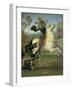 St. George Fighting the Dragon, C. 1505-Raffael-Framed Giclee Print