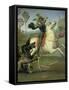 St. George Fighting the Dragon, C. 1505-Raffael-Framed Stretched Canvas