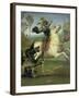 St. George Fighting the Dragon, C. 1505-Raffael-Framed Giclee Print