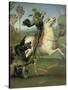 St. George Fighting the Dragon, C. 1505-Raffael-Stretched Canvas