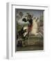 St. George Fighting the Dragon-Raphael-Framed Giclee Print