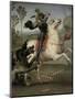 St. George Fighting the Dragon-Raphael-Mounted Giclee Print