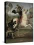 St. George Fighting the Dragon-Raphael-Stretched Canvas