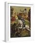 St. George Fighting the Dragon-Hans Mayr von Landshut-Framed Giclee Print