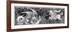 St George Killing the Dragon, 1884-George Heywood Maunoir Sumner-Framed Giclee Print