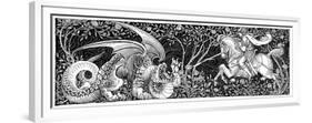 St George Killing the Dragon, 1884-George Heywood Maunoir Sumner-Framed Premium Giclee Print