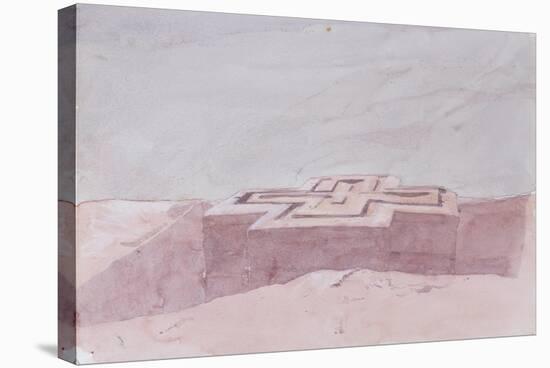 St. George, Lalibela-Charlie Millar-Stretched Canvas