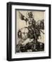 St George on Horseback, 1508-Albrecht Dürer-Framed Giclee Print