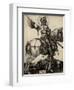 St George on Horseback, 1508-Albrecht Dürer-Framed Giclee Print