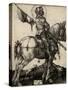 St George on Horseback, 1508-Albrecht Dürer-Stretched Canvas