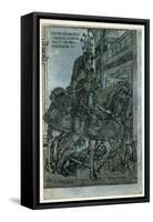 St George on Horseback, 1508-Hans Burgkmair-Framed Stretched Canvas