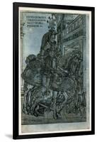 St George on Horseback, 1508-Hans Burgkmair-Framed Giclee Print