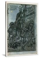 St George on Horseback, 1508-Hans Burgkmair-Stretched Canvas