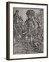 St. George on Horseback, C.1510-Hans Burgkmair-Framed Giclee Print