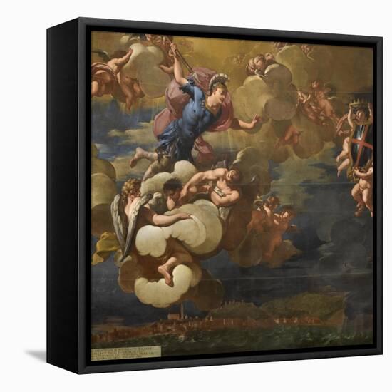 St. George Proceting Pirano-Angelo de Coster-Framed Stretched Canvas