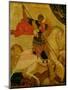 St. George, Russian Icon, 15th Century-null-Mounted Giclee Print