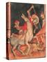 St George's Battle with the Dragon-Vitale da Bologna-Stretched Canvas