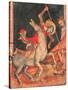 St George's Battle with the Dragon-Vitale da Bologna-Stretched Canvas