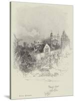 St George's Chapel and Curfew Tower-Herbert Railton-Stretched Canvas