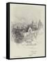 St George's Chapel and Curfew Tower-Herbert Railton-Framed Stretched Canvas