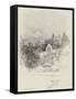 St George's Chapel and Curfew Tower-Herbert Railton-Framed Stretched Canvas