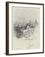 St George's Chapel and Curfew Tower-Herbert Railton-Framed Giclee Print