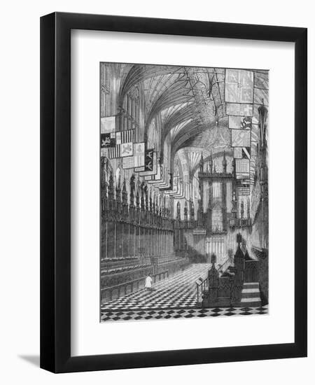 'St. George's Chapel, Windsor', 1845-John Jackson-Framed Giclee Print