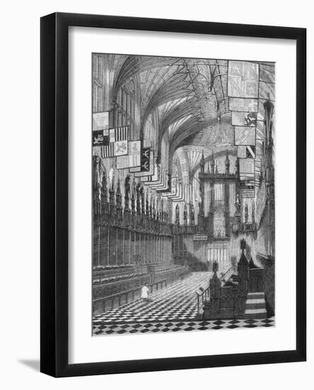 'St. George's Chapel, Windsor', 1845-John Jackson-Framed Giclee Print
