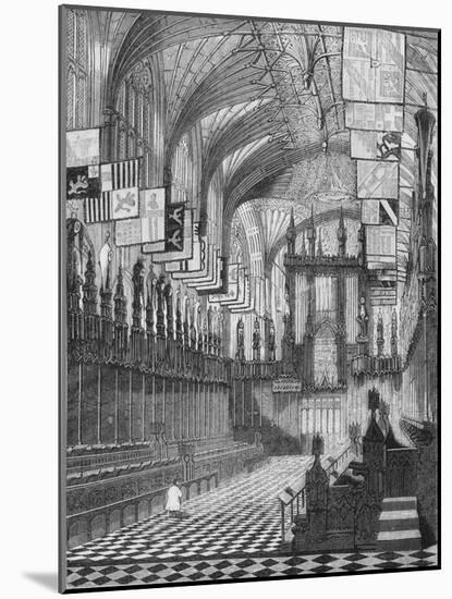 'St. George's Chapel, Windsor', 1845-John Jackson-Mounted Giclee Print