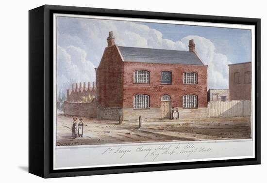 St George's Charity School for Girls, King Street, Southwark, London, 1825-G Yates-Framed Stretched Canvas