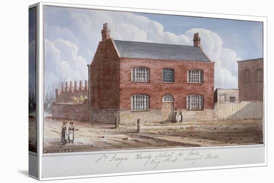 St George's Charity School for Girls, King Street, Southwark, London, 1825-G Yates-Stretched Canvas