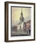 St George's Church, Borough High Street, Southwark, London, C1815-William Pearson-Framed Giclee Print