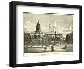 St George's Church, Charlotte Square-null-Framed Giclee Print