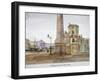 St George's Circus, Southwark, London, 1834-Thomas Hollis-Framed Giclee Print