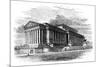 St George's Hall, Liverpool, C1888-J White-Mounted Giclee Print