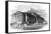 St George's Hall, Liverpool, C1888-J White-Framed Stretched Canvas