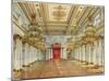 St George's Hall, Winter Palace-Konstantin Andreyevich Ukhtomsky-Mounted Giclee Print